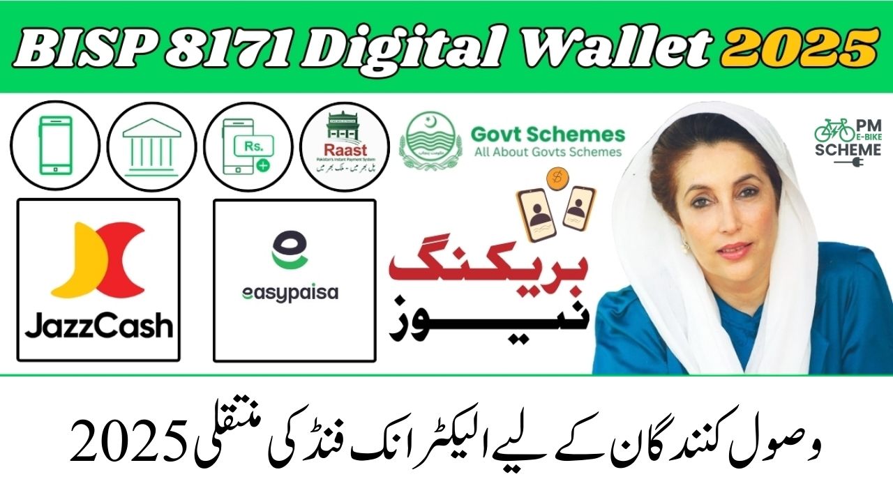 Pilot Project for BISP 8171 Wallet Accounts: Electronic Fund Transfers for Recipients 2025